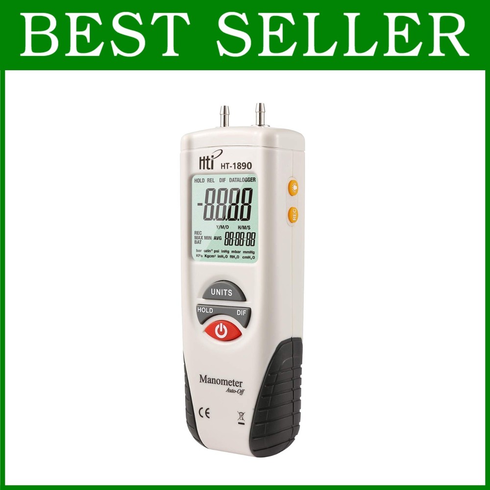 Multi-Application Digital Manometer, Easy Operation