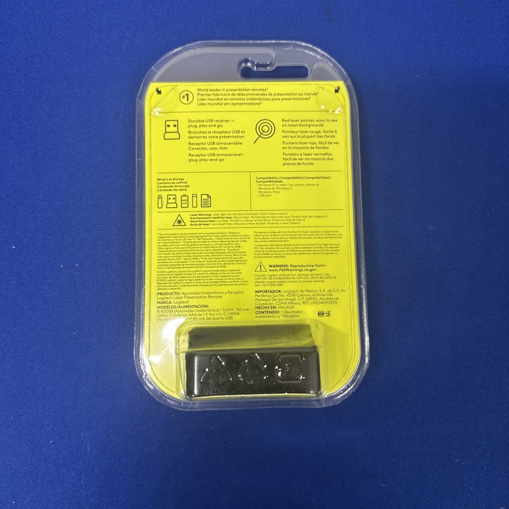 Logitech R400 Presentation Remote New