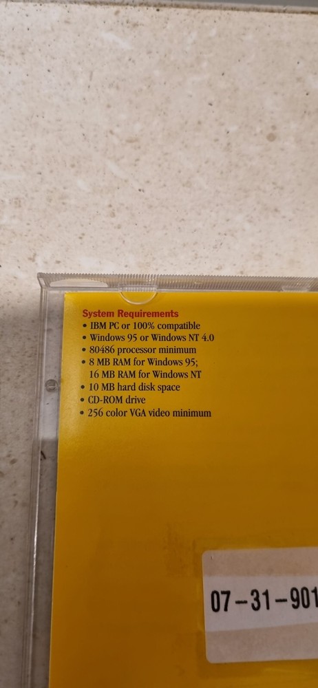 Norton Uninstall Deluxe by Symantec PC CD-Rom 1997 windows
