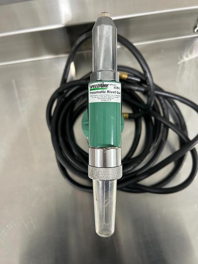 Speedaire 3CRH3 Rivet Tool,100 psi,1983 lb Pulling Force; Blind Rivet, Pneumatic