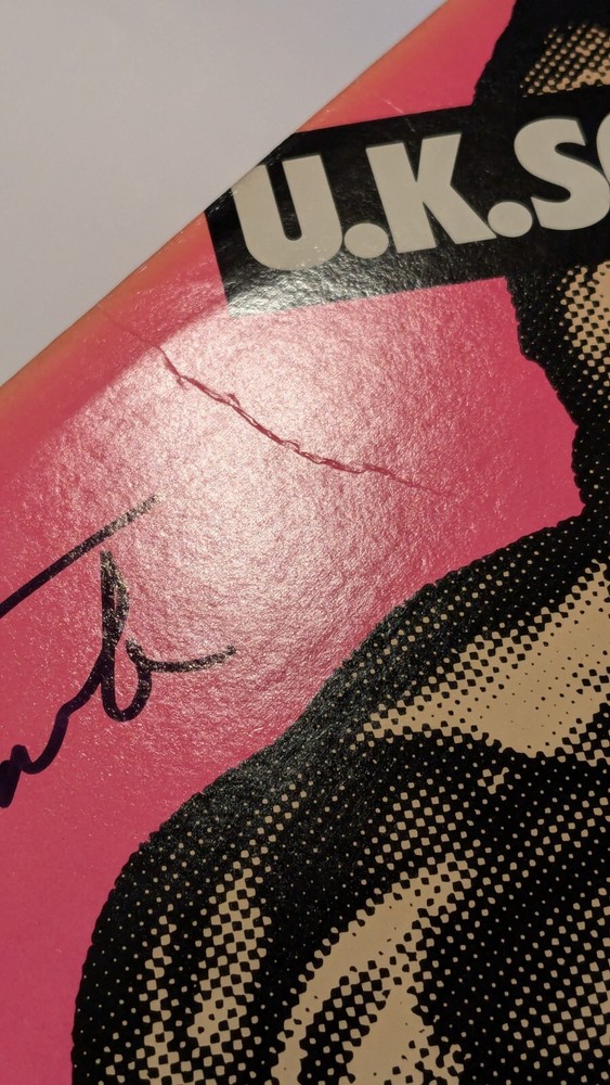SQUEEZE GLENN TILBROOK signed autographed "UK SQUEEZE" LP RECORD BECKETT (BAS)
