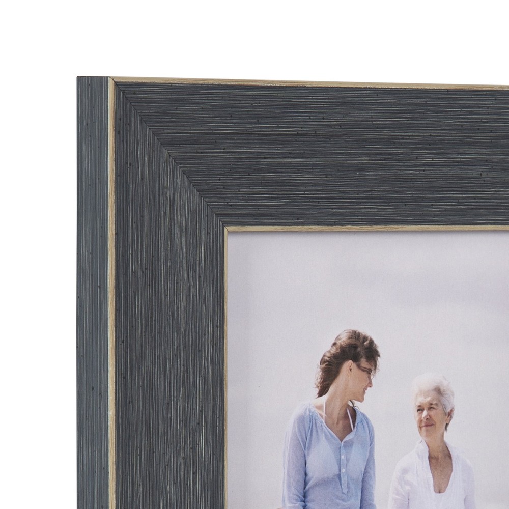 5x7 Chambray Blue Decorative Tabletop Picture Frame
