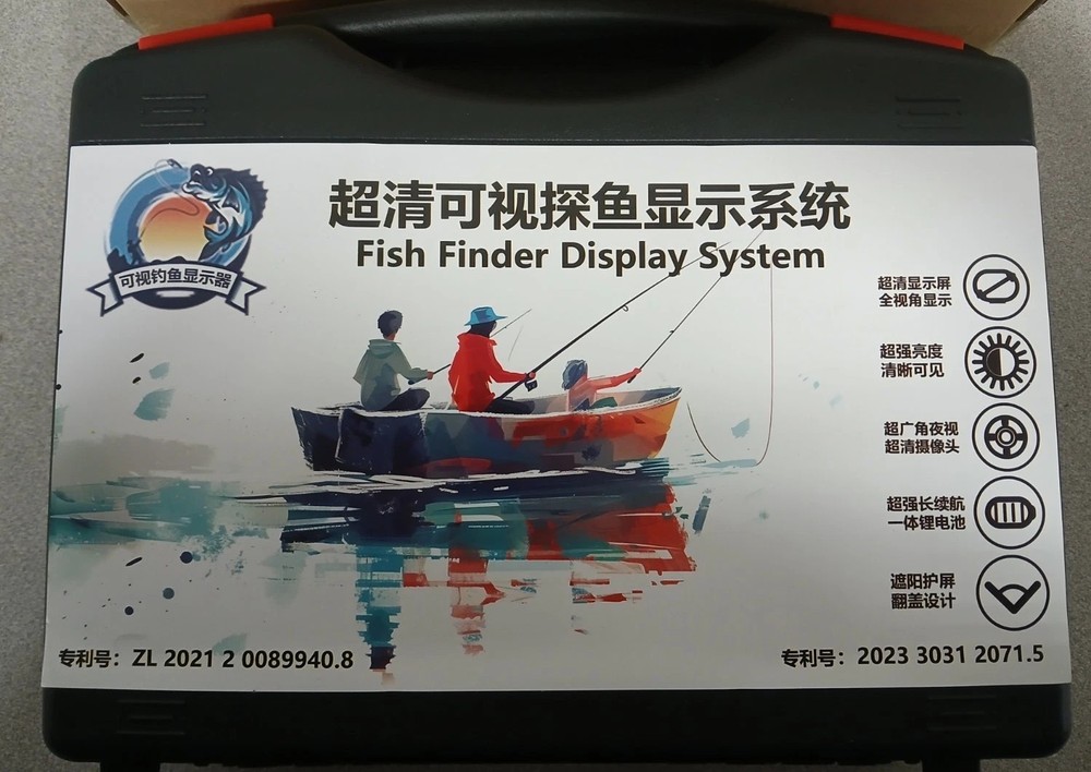 4.3" Underwater Fish Finder Camera. Unbranded. Nice Kit.