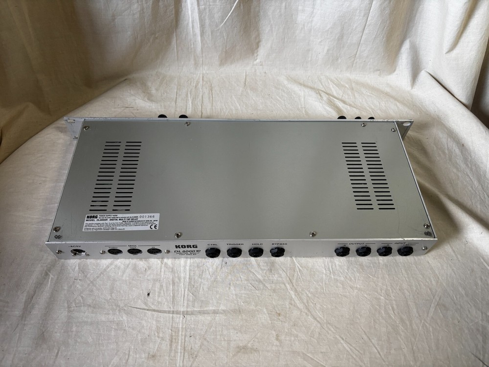 KORG DL8000R Digital Multi Tap Delay Processor w/ power supply 100V