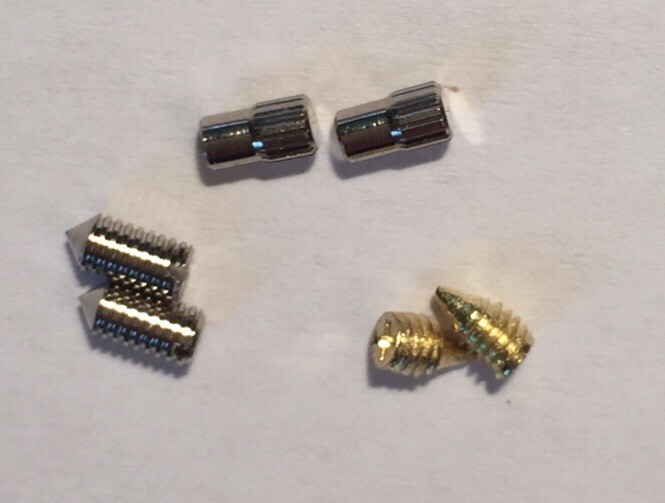 Belt Tip Replacement Screws 6 pack Different Lengths and Styles !!
