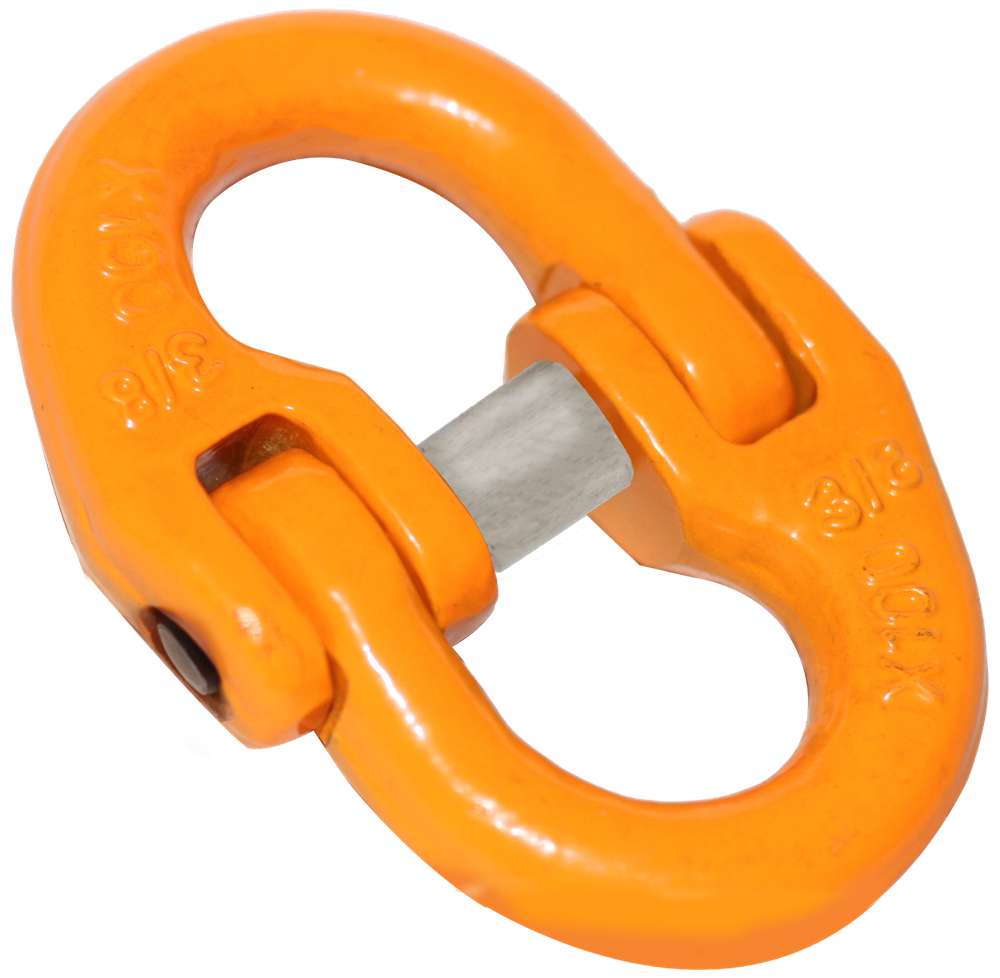 3/8" Grade 100 Hamer Lock Coupling Link Chain Connector 8,800 lbs