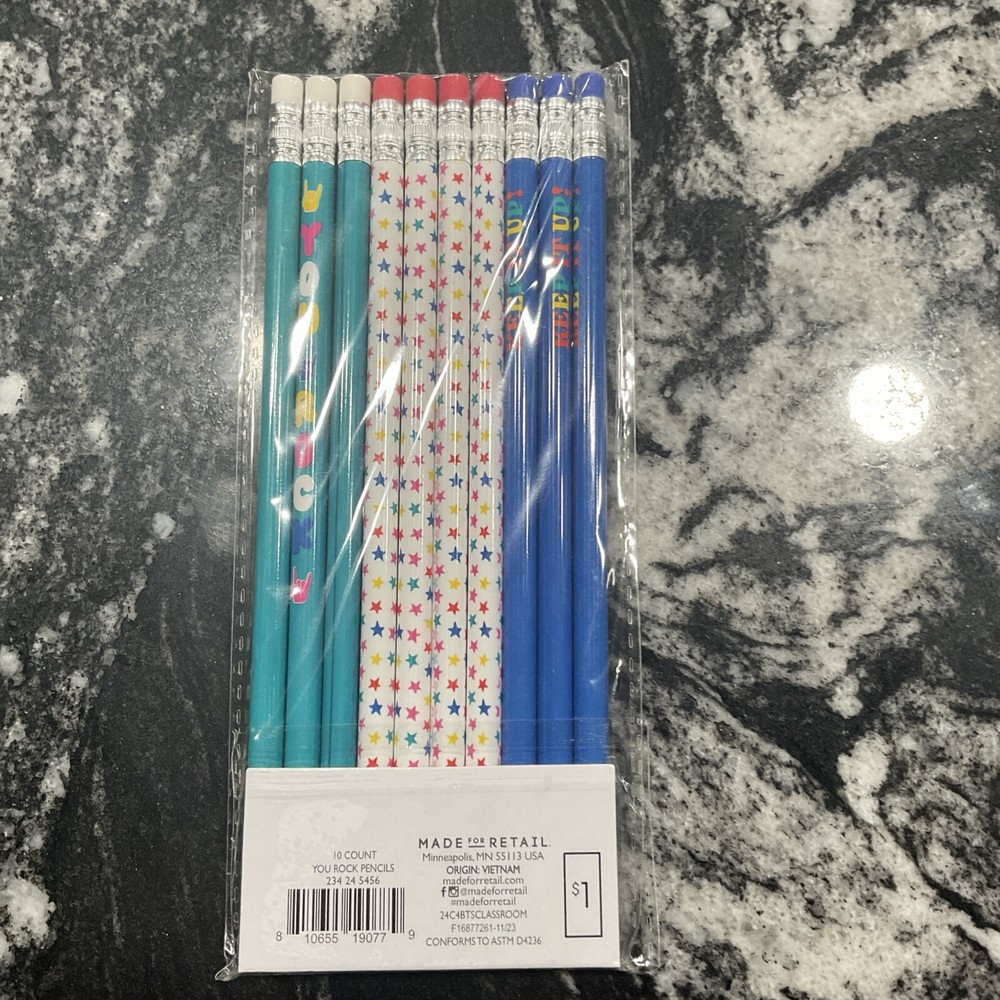 You Rock Pencils 10 Count