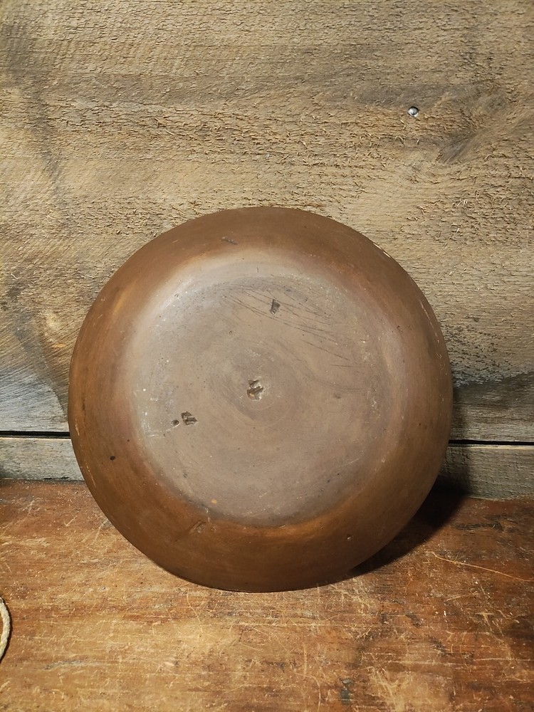 Antique Redware Plate