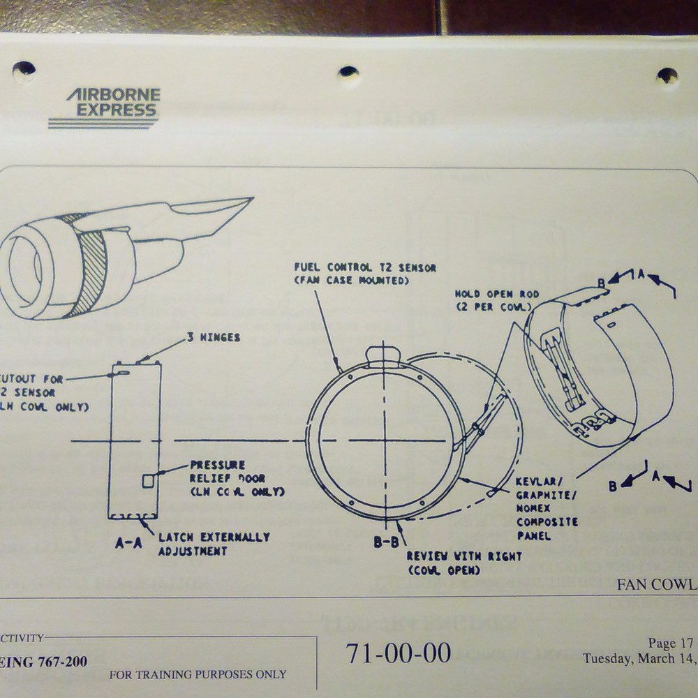 Pratt & Whitney JT9D-7R4 Technical Training Manual