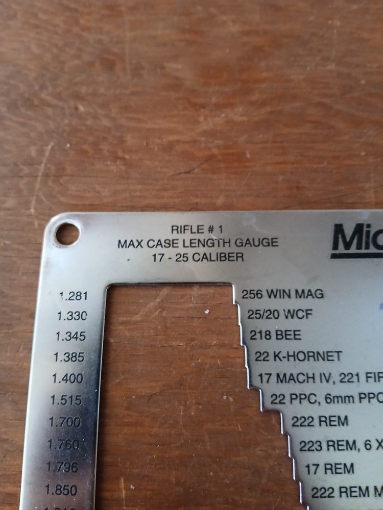 Midway Case Length Gauge - NOS