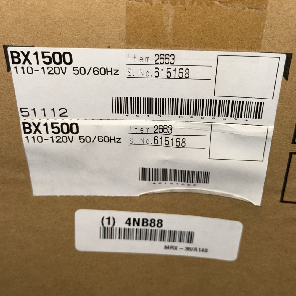 Amano Bx-1500 Time Recorder Electronic Dot Matrix New