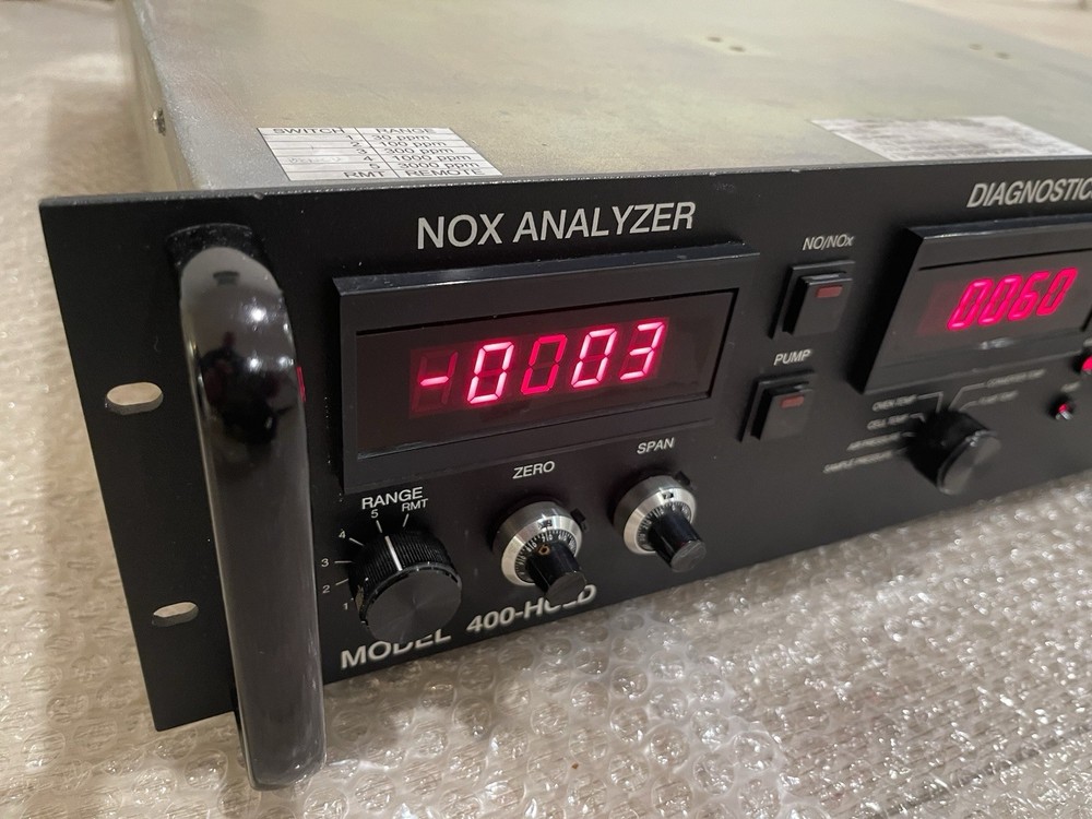 California Analytical NOX Analyzer 400-HCLD - As Is - Untested