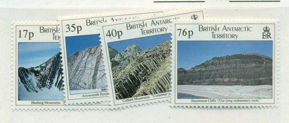 BRITISH ANTARCTIC TERR #231-4, Mint Never Hinged, Scott $14.00