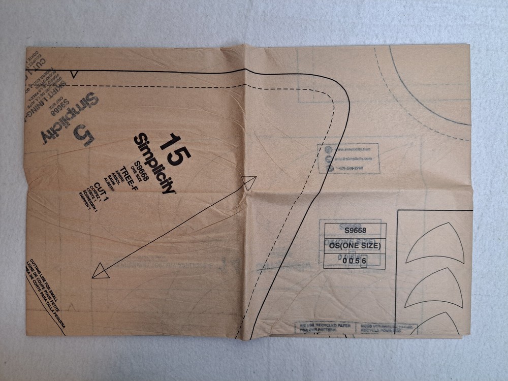 Simplicity Pattern - Christmas Decor (One Size) #S9668 - Uncut