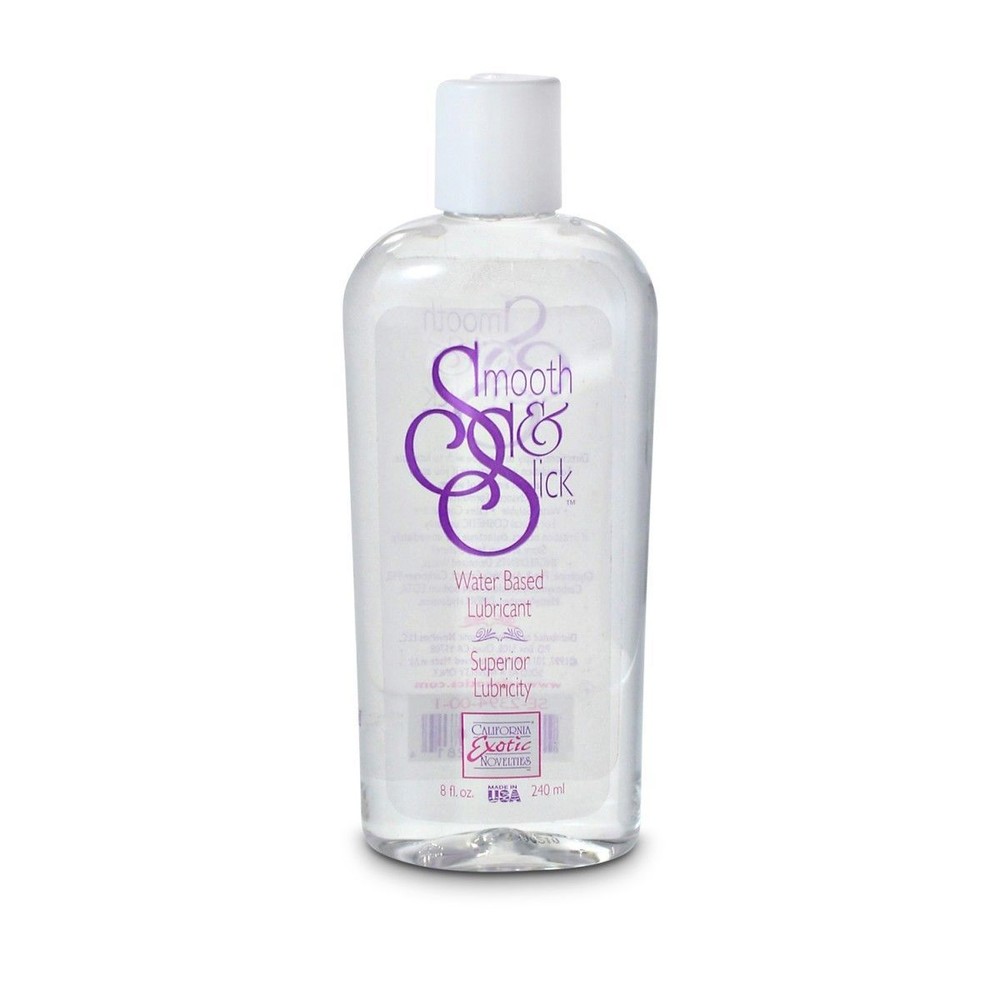 Smooth and Slick 8oz - Water-Based Personal Lubricant Lube