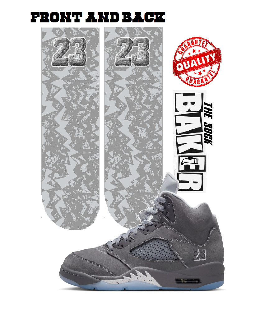 WOLF GREY 5S SOCKS