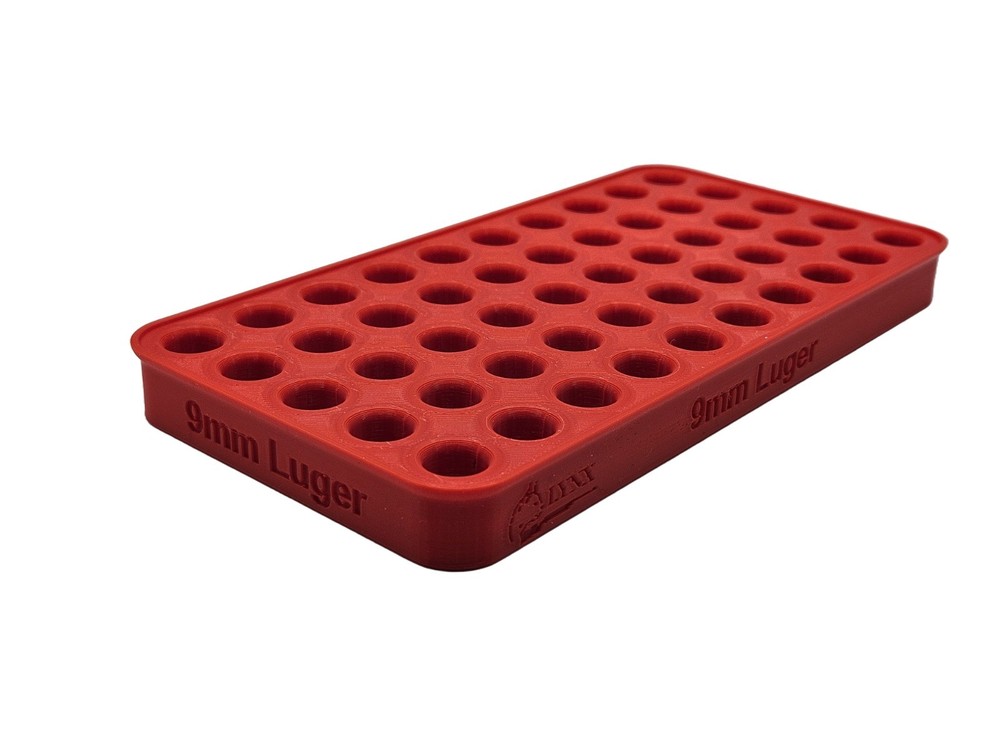 9mm Luger Ammo Reloading Tray, 50-Rounds Capacity