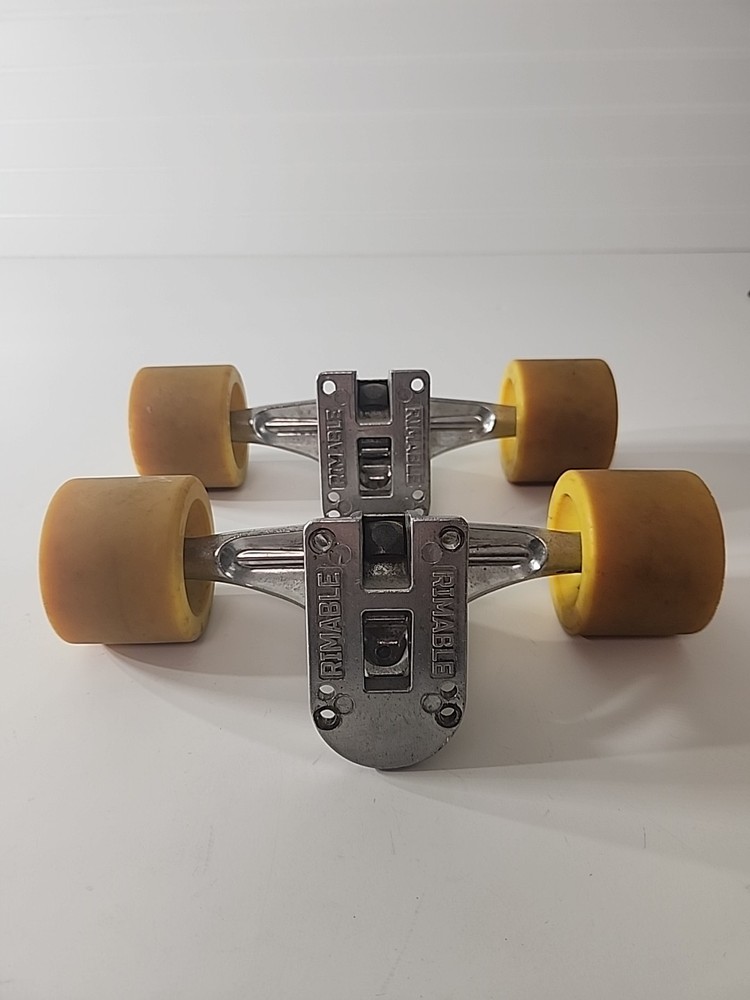 Rimable Longboard Skateboard Trucks And Wheels.