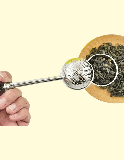 5 pcs - Stainless Steel Pipe Handle Tea Infuser