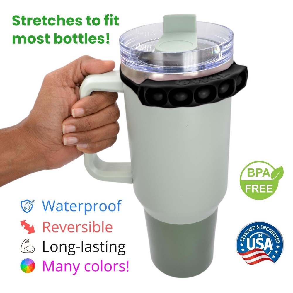 Hydration Tracker for Water Bottles, Helps You Drink More Midnight