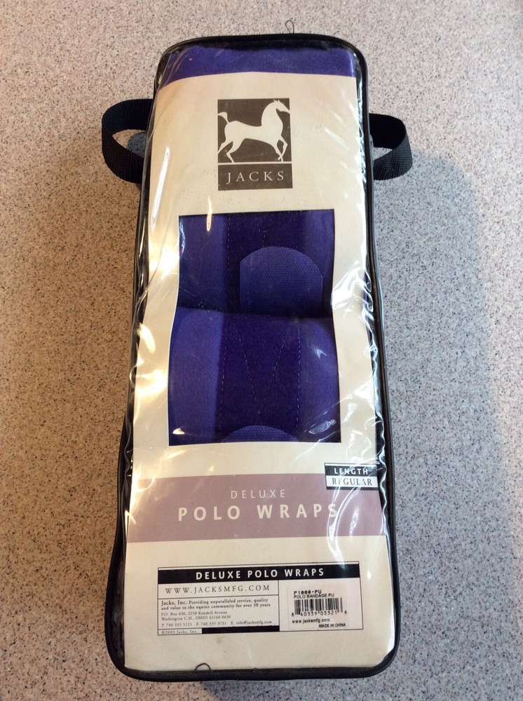 Jack’s Deluxe Polo Wraps Purple