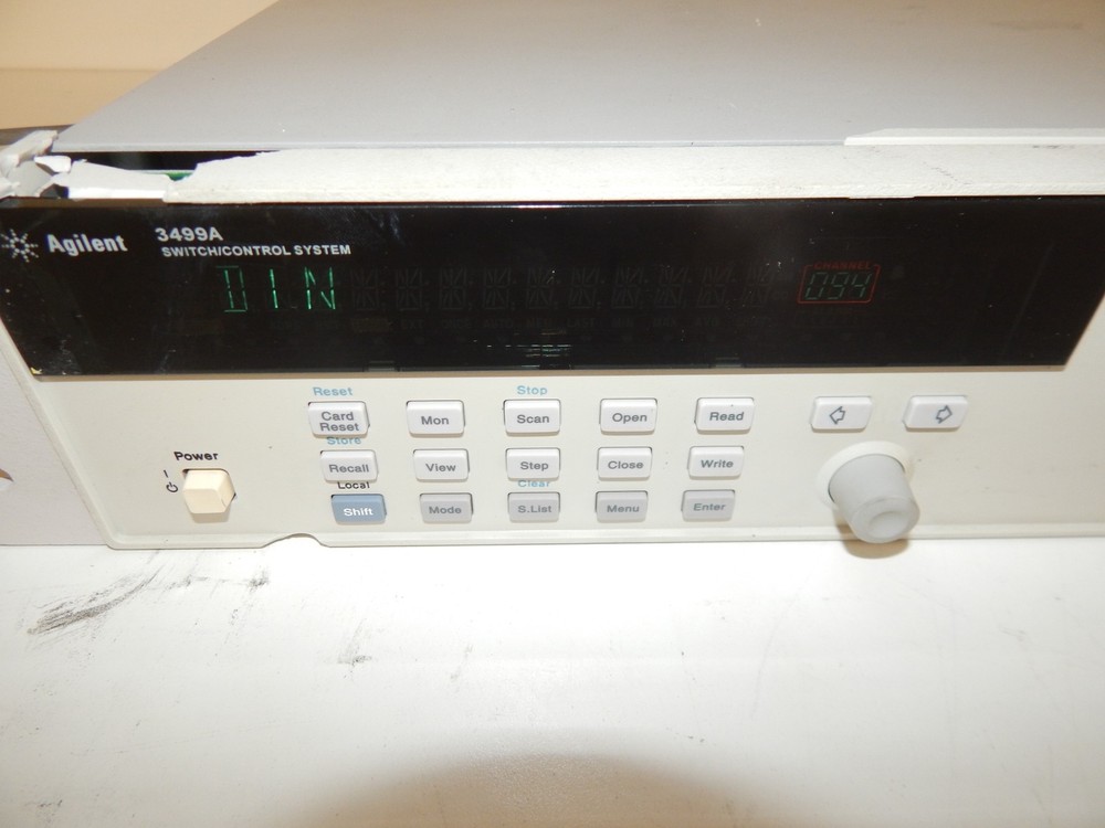 AGILENT HP 3499A SWITCH CONTROL MAINFRAME (GEV34)