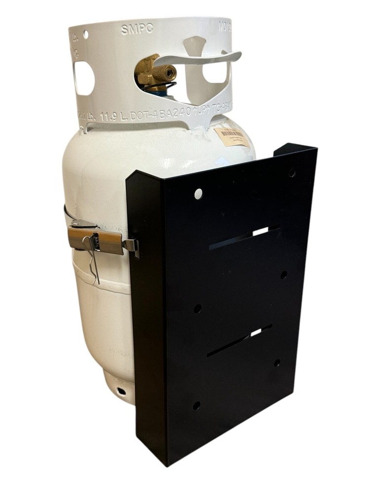 Overland Camping 10 LB Propane Tank Vehicle Mount - ECONO MODEL