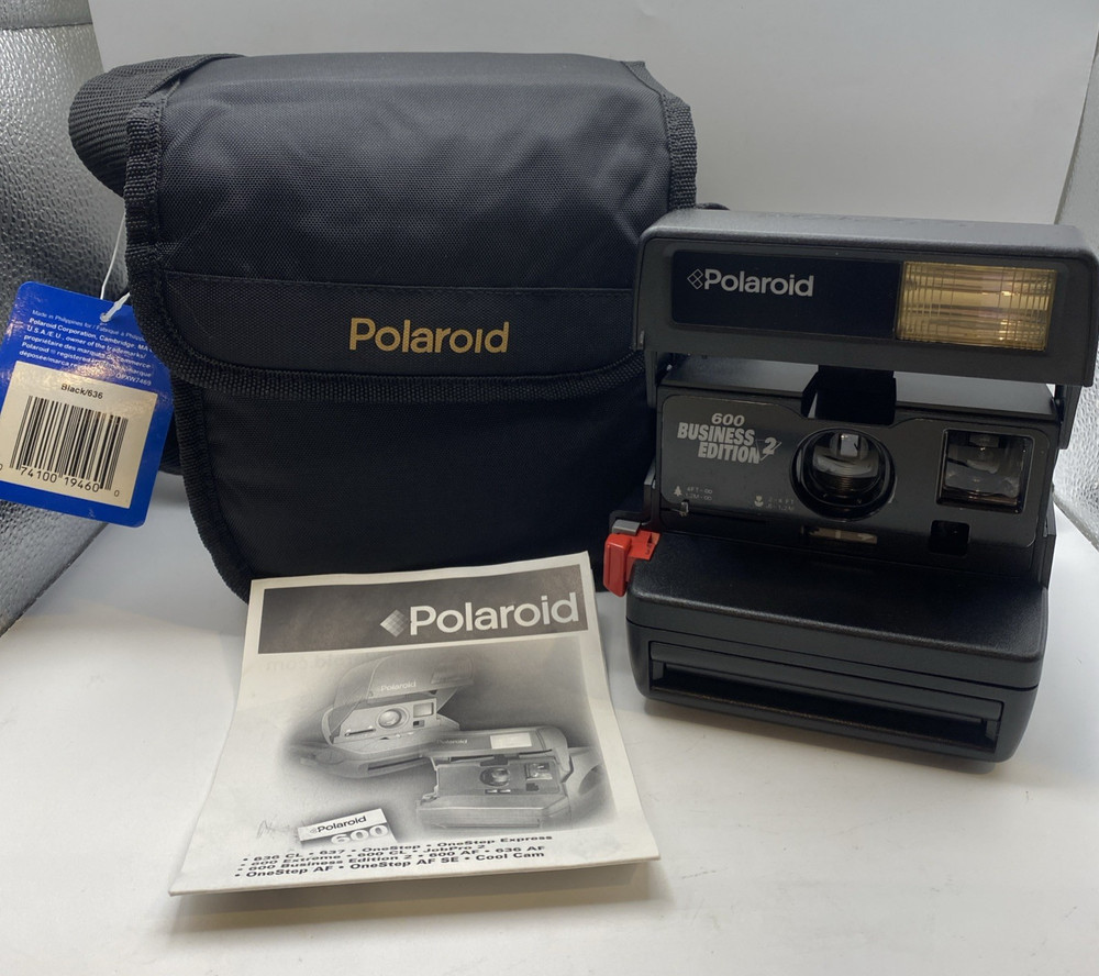 Polaroid 600 Business Edition 2 Camera with Strap and Case
