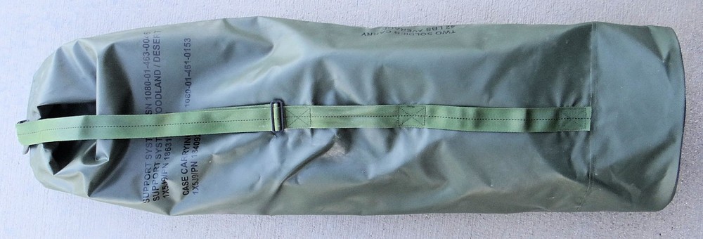 Complete +4 Guy Rings Pristine Camo Support System ~48' Stacking Poles Antenna