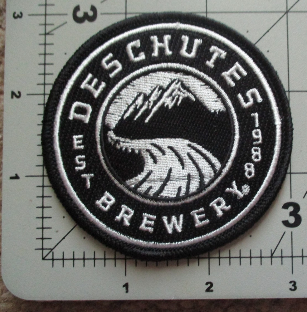 DESCHUTES BREWING Oregon fresh squeezed PATCH iron on craft beer brewery B