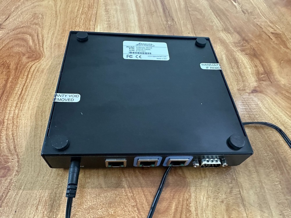 Linktropy Mini2 WAN Emulator LMIN2-100M With AC Adapter