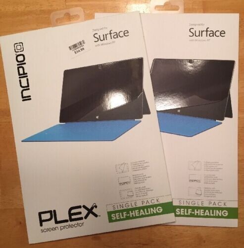 2 Pack-Incipio PLEX Self-Healing Screen Protector for Microsoft Surface RT (I...
