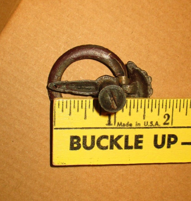 2 Matching Vintage Drawer Pulls Drop Handle Ornate