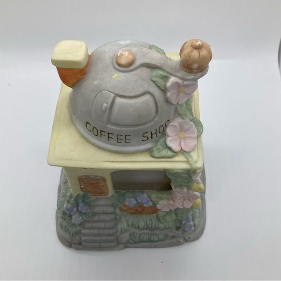 Ceramic Bisque Coffee Shop Building AGC