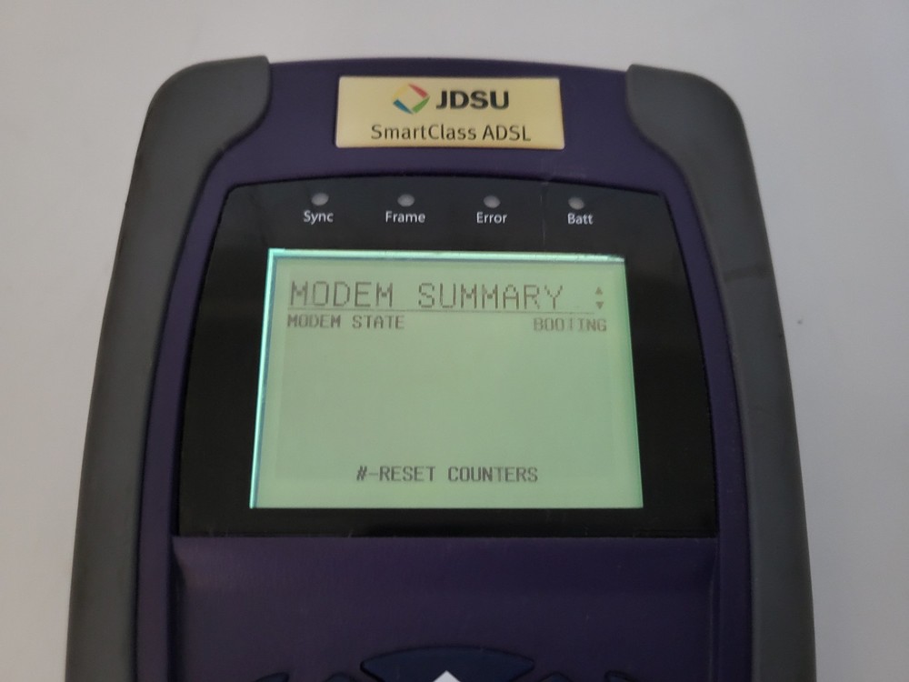 JDSU SmartClass ADSL & IPTV Tester Parts (Powers On)