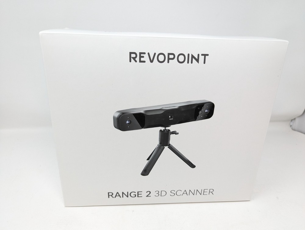 Revopoint Range 2 3D Scanner for 3D Printing Handheld, 3D Printer Scanner 0.1 mm