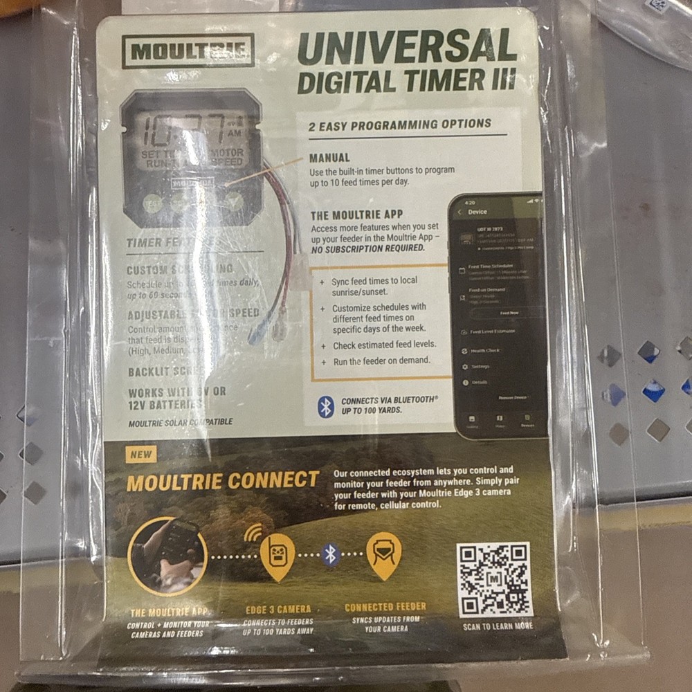 Universal Digital Timer III - Deer Feeder Timer - Digital Timer System with