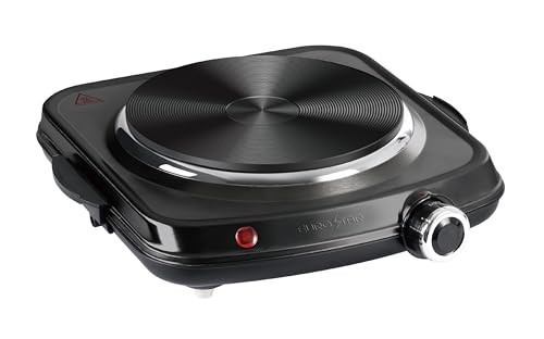 EUROSTAR Single Burner, Black