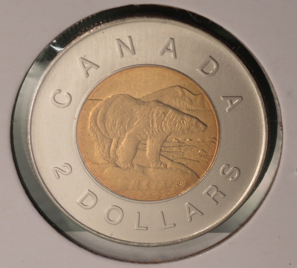 2007 Canada 2$ Dollar - UNCIRCULATED from Mint Roll 🇨🇦