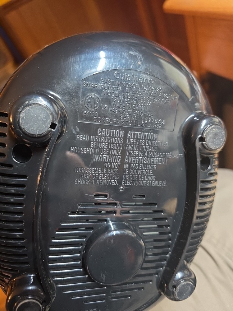 Cuisinart SmartPower 7-Speed Electronic Blender Black (SPB-7BK) Works