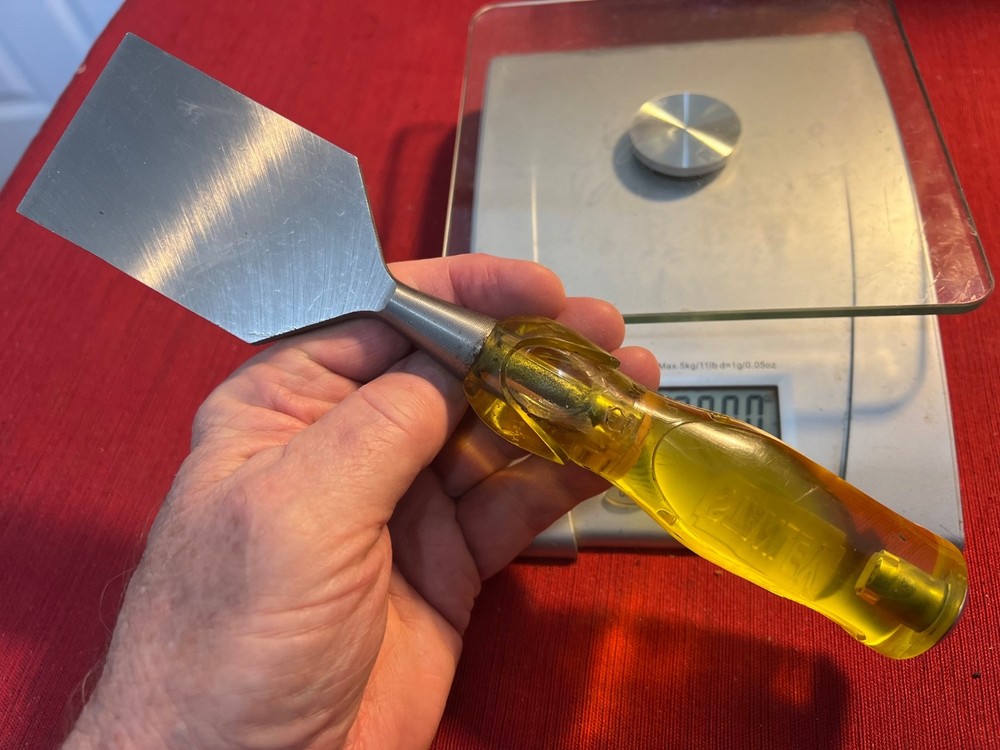 Stanley 2” Chisel..Fat Yellow Translucent Handle.