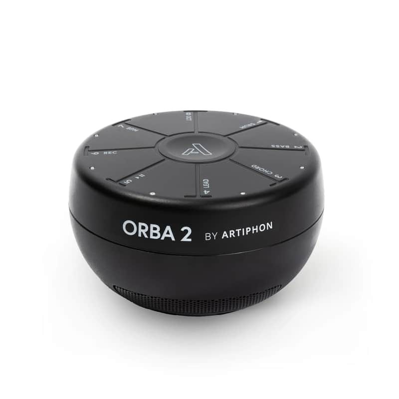 Orba 2 by Artiphon Portable Electronic Multi-Instrument Looper, MIDI controller
