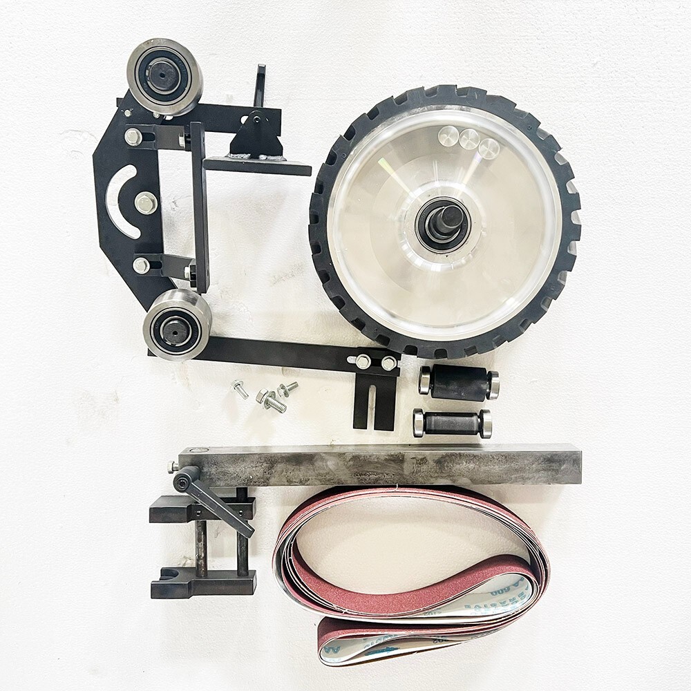 Industrial Frequency Conversion Belt Sander Grinding Machine Polisher 72-82in