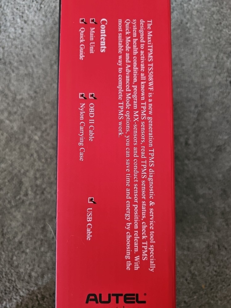 New Autel Tpms Scanner TS508WF Maxitpms