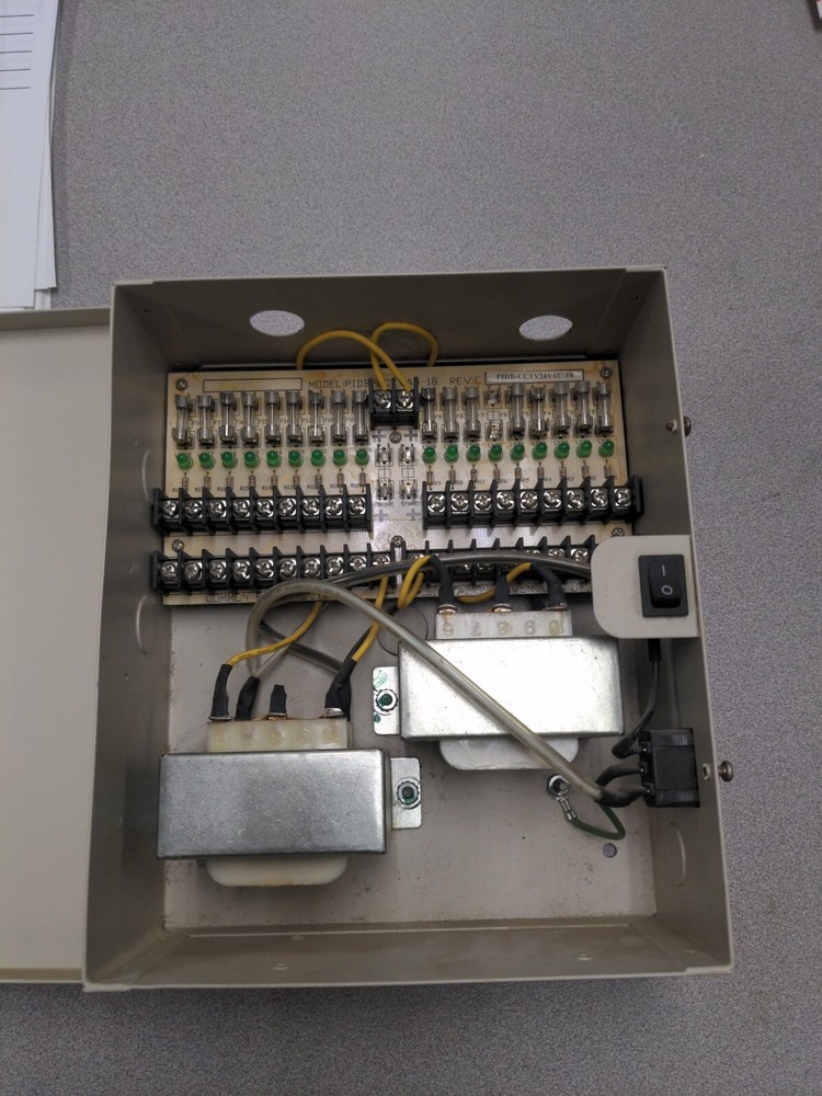 PIDB-24VAC-18 Camera Power Supply