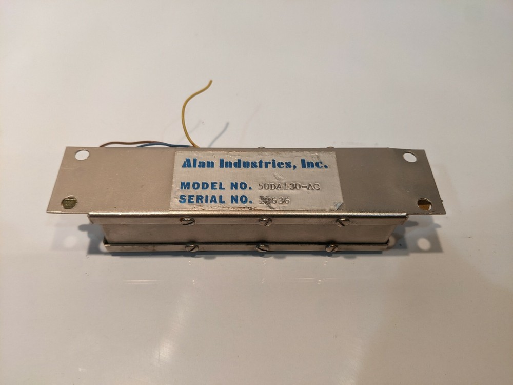 Alan Industries 50DA130-AC Programmable Step Attenuator L2