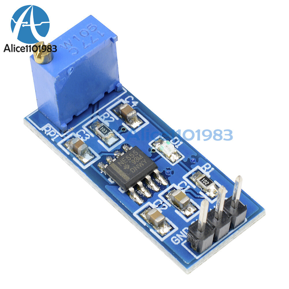 2/5/10PCS NE555 Adjustable Frequency Pulse Generator Module For Arduino Car
