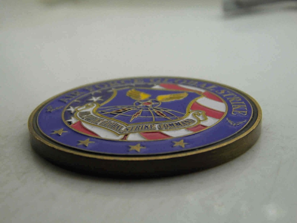 AIR FORCE GLOBAL STRIKE COMMAND CHALLENGE COIN