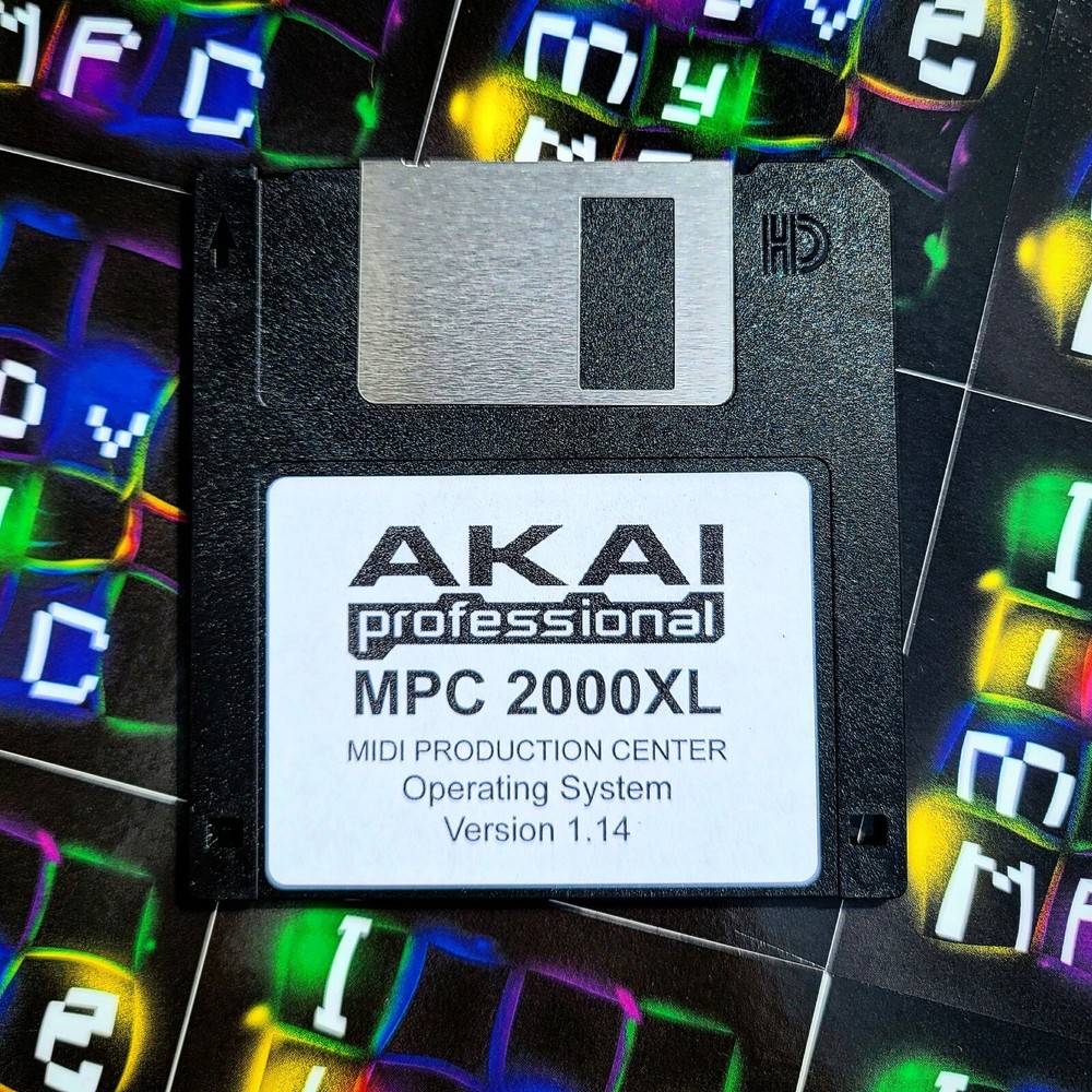 Akai MPC 2000XL Operating System OS V1.14 Floppy Disk