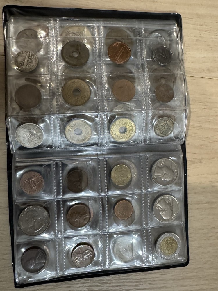 Foreign Coins Mixed Lot Book